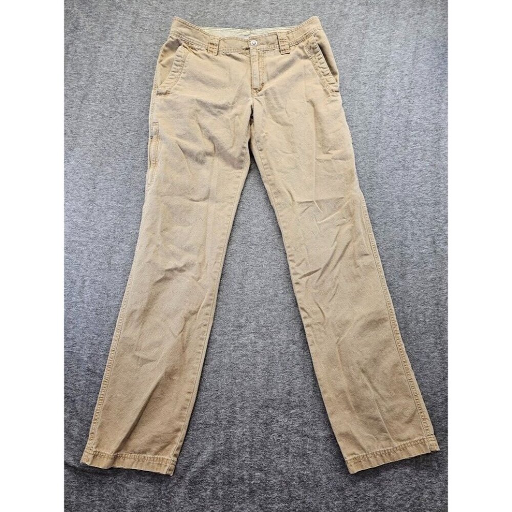 Columbia Mens Tan Khaki Omni Shield Advance Repellency Pants Size W32 L36